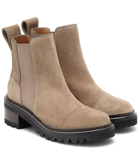 see by chloe mallory chelsea boots|see by chloe ankle boots.